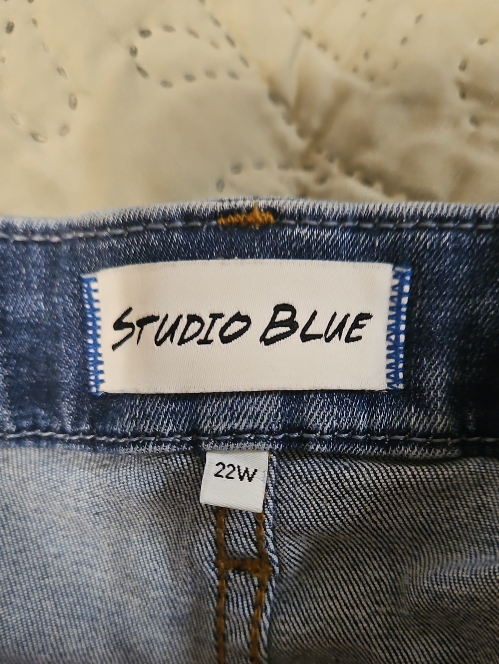 Studio Blue Women’s Denim Jeans - Medium Blue